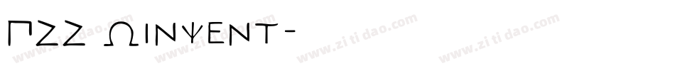 P22 Vincent字体转换